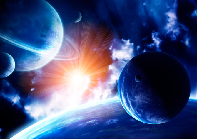 Фотошпалери Планети