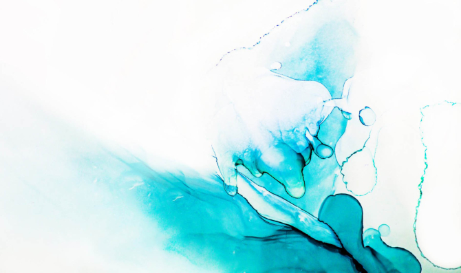 Фотошпалери Блакитний флюїд