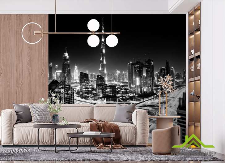 Фотошпалери дороги в мегаполісі