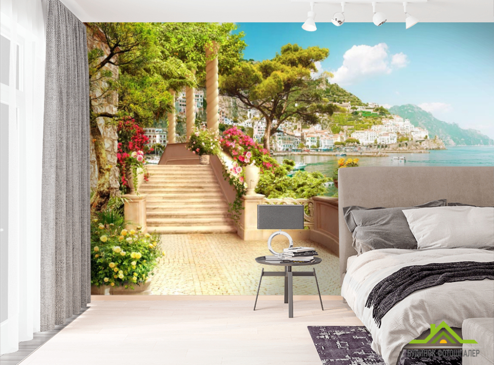 выбрать Фотообои Лестница Фотообои Фрески на стену