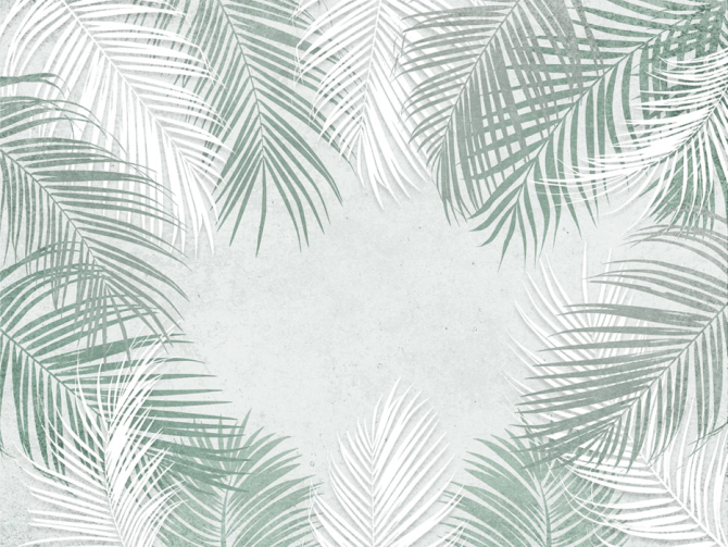 Фотообои Тропические листья