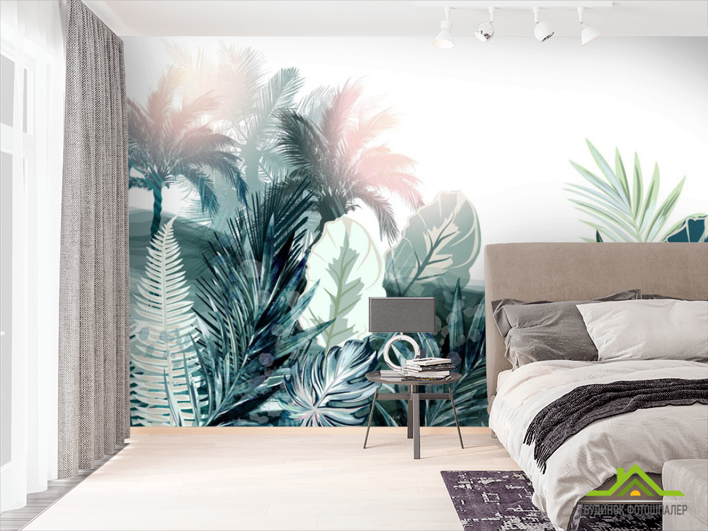 Фотошпалери Тропічні листя
