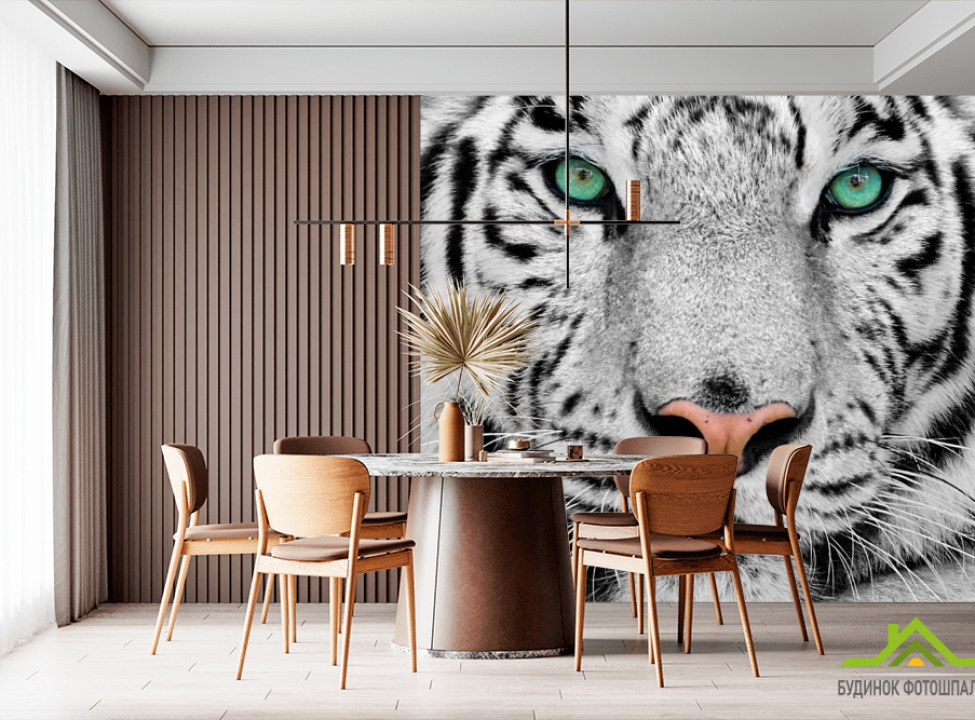 выбрать Фотошпалери Красень тигр Фотошпалери Тигри на стіну
