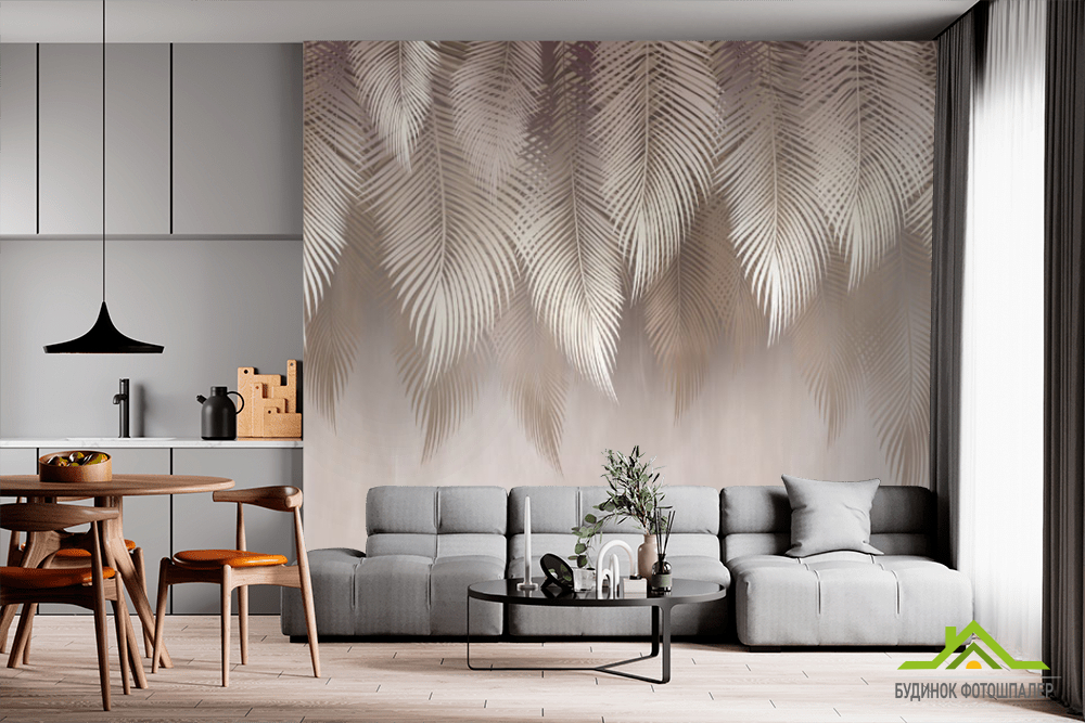 Фотообои листья