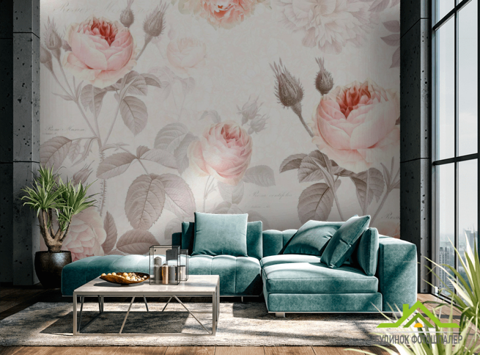 выбрать Фотошпалери Квіти пастель Фотошпалери Квіти на стіну