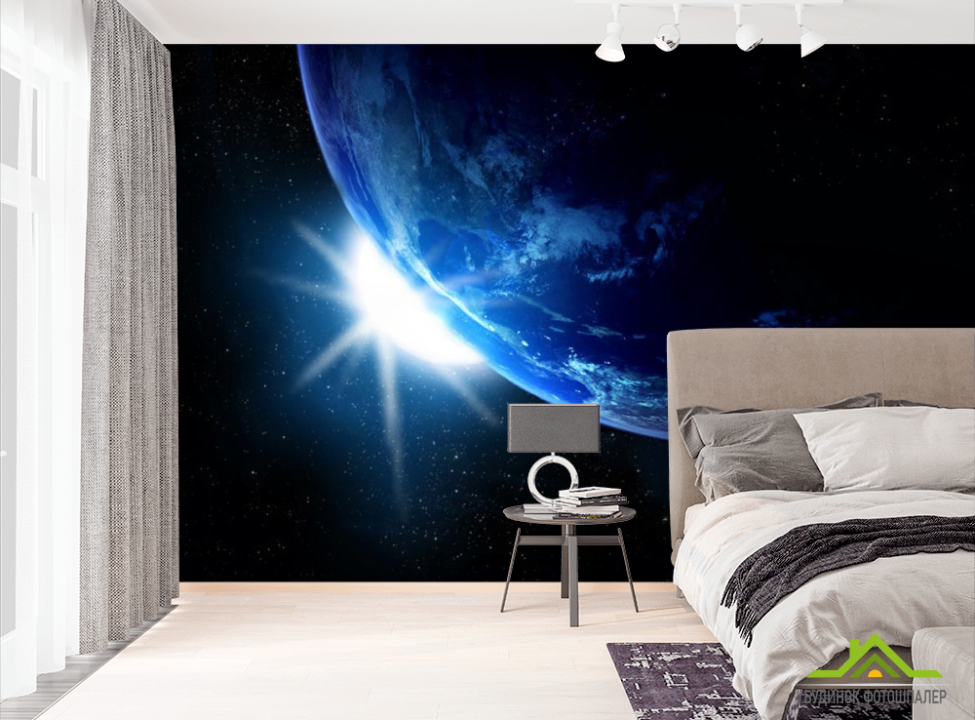 выбрать Фотообои Планета Земля Фотообои Космос на стену