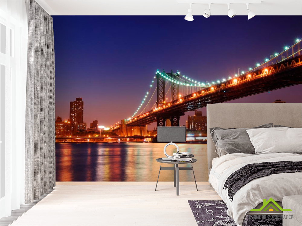 Фотообои Зачарованный  мост New York