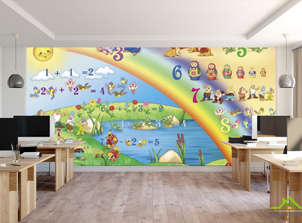 выбрать Фотошпалери Таблиця множення Фотошпалери для школи на стіну
