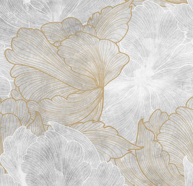 Фотошпалери абстрактні листя