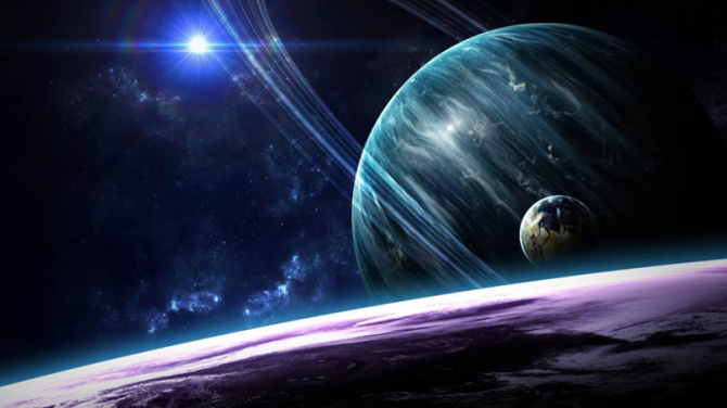 Фотошпалери Космічні планети