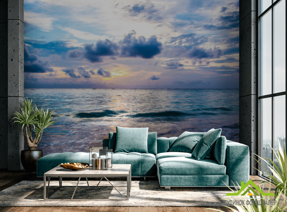 выбрать Фотошпалери Морський захід сонця Фотошпалери Природа на стіну