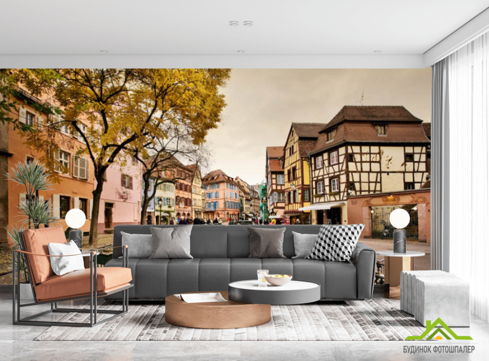 выбрать Фотошпалери вуличка в Німеччині Фотошпалери різні на стіну