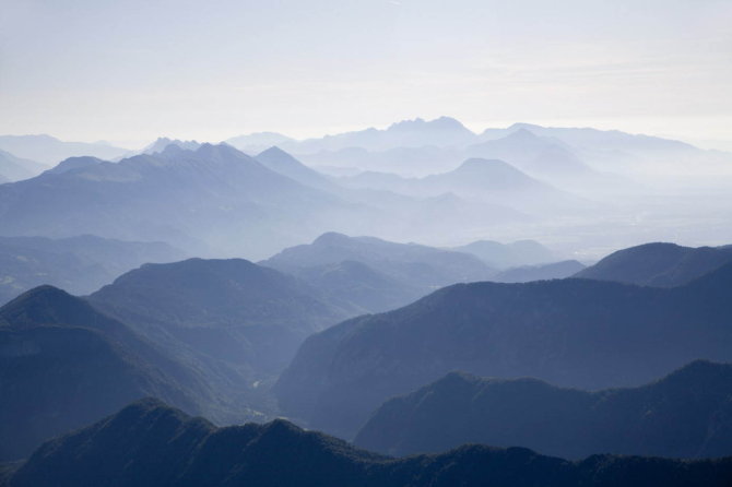 Фотошпалери Туманні гори