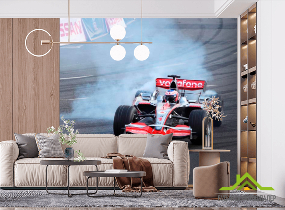 выбрать Фотошпалери Болід Фотошпалери Транспорт на стіну