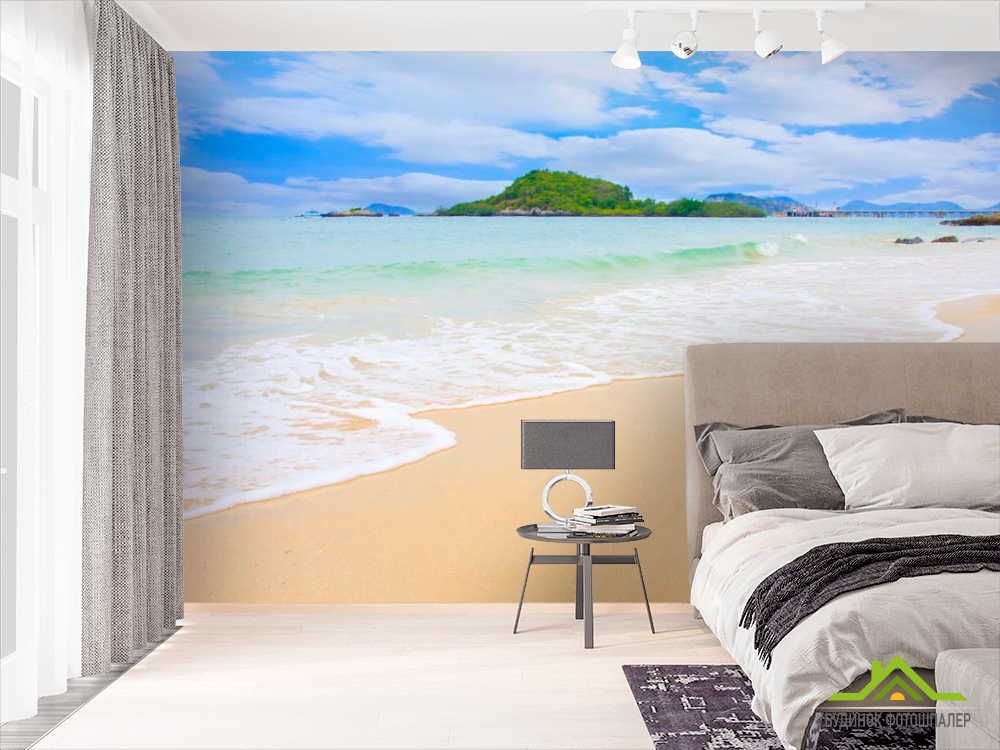 Фотошпалери Безлюдний пляж