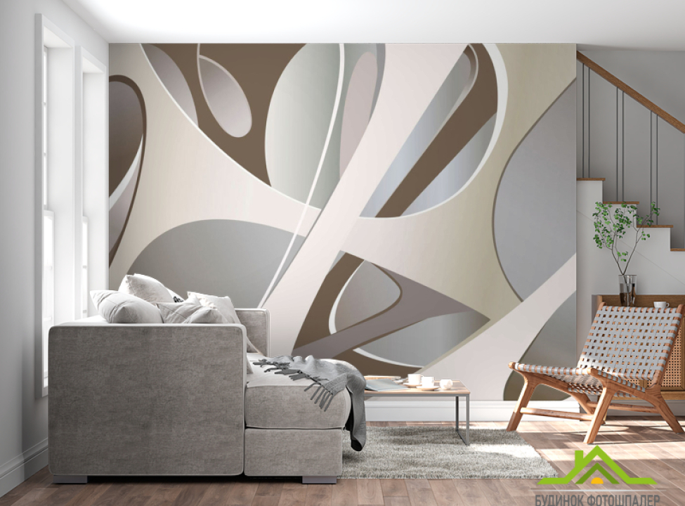 выбрать Фотошпалери Абстракція 3д 3D абстракція на стіну