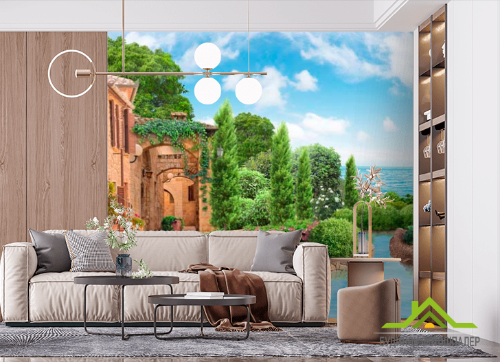 Фотообои Дворик