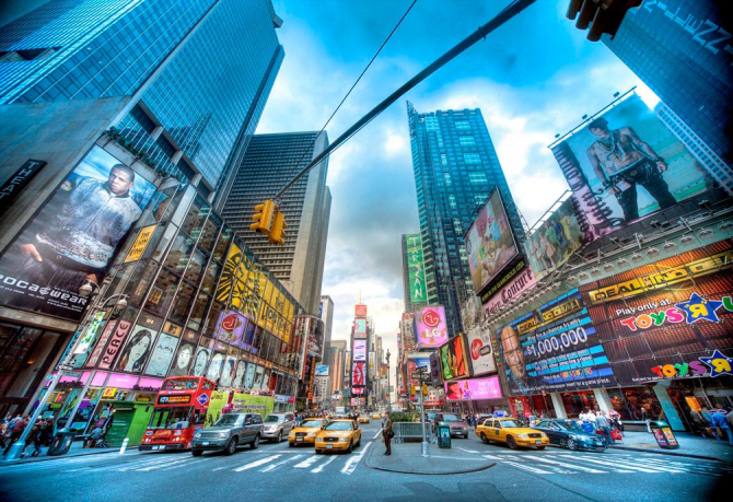 Фотообои Машины реклама