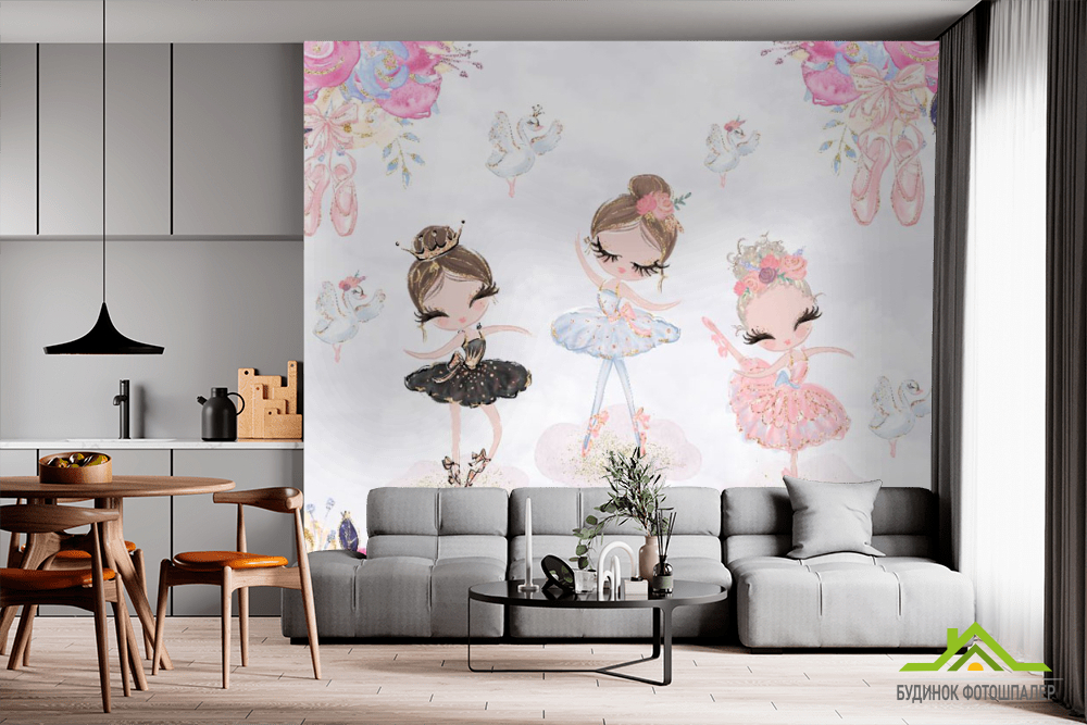 Фотообои принцессы с золотом