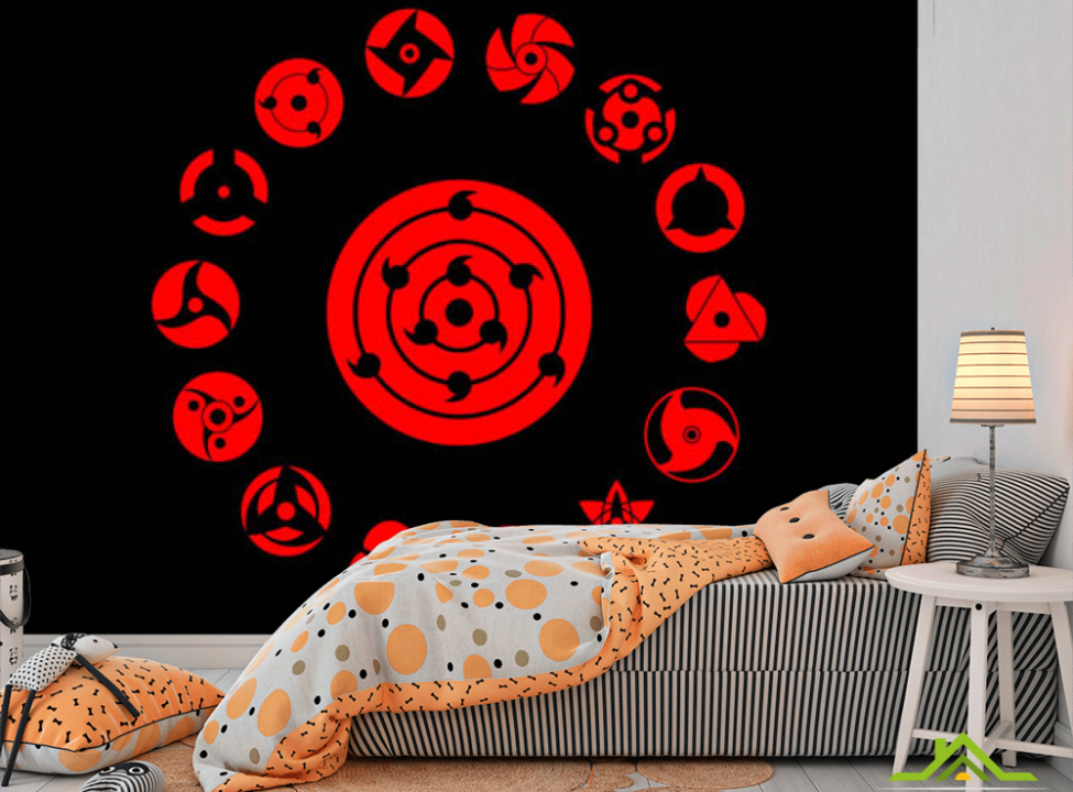 выбрать Фотошпалери Наруто символіка Фотошпалери аніме наруто на стіну