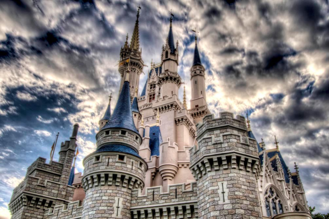 Фотошпалери Хмарний замок