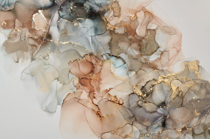 Фотообои золото коричневый