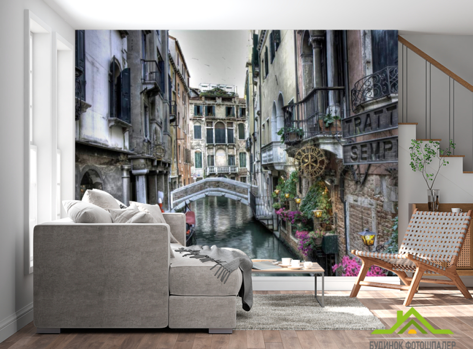выбрать Фотошпалери Вуличка у Венеції Фотошпалери Венеція на стіну