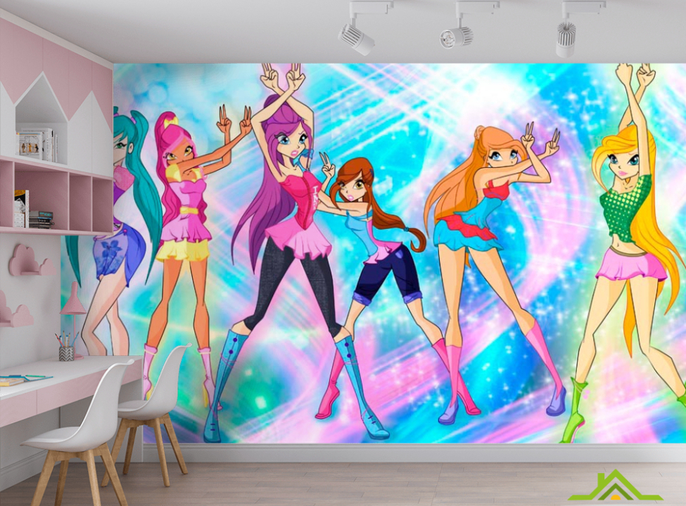 выбрать Фотообои Ведьмочки Винкс Фотообои Винкс на стену