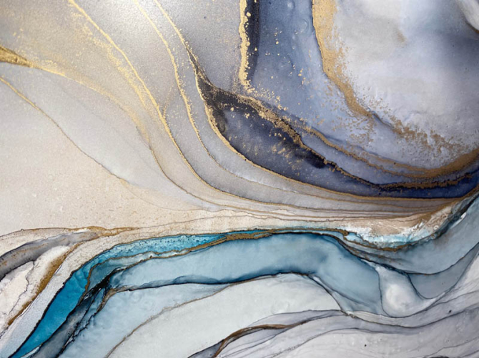 Фотошпалери акварельний fluid art