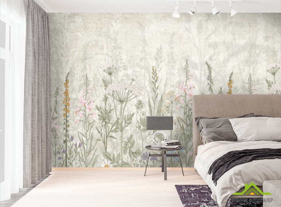 выбрать Фотошпалери трава і квіточки Фотошпалери різні на стіну
