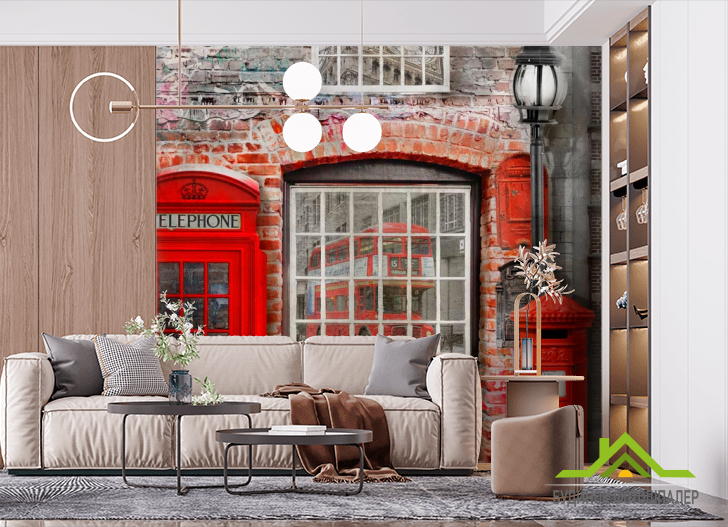 Фотошпалери Телефонна будка