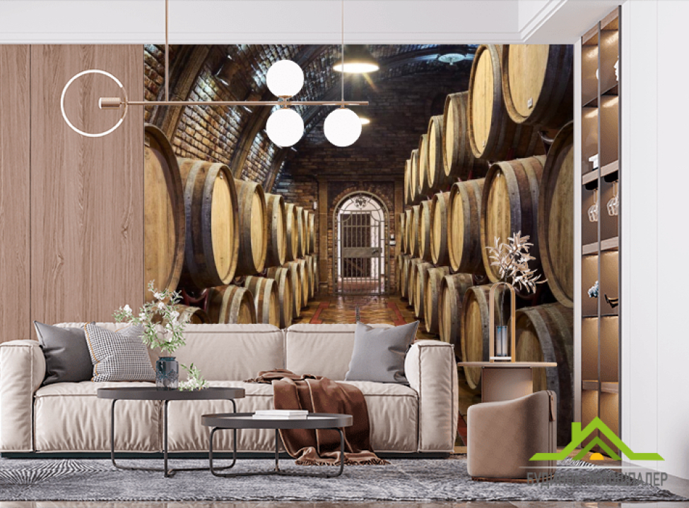 выбрать Фотообои винный погреб Фотообои Еда и напитки на стену