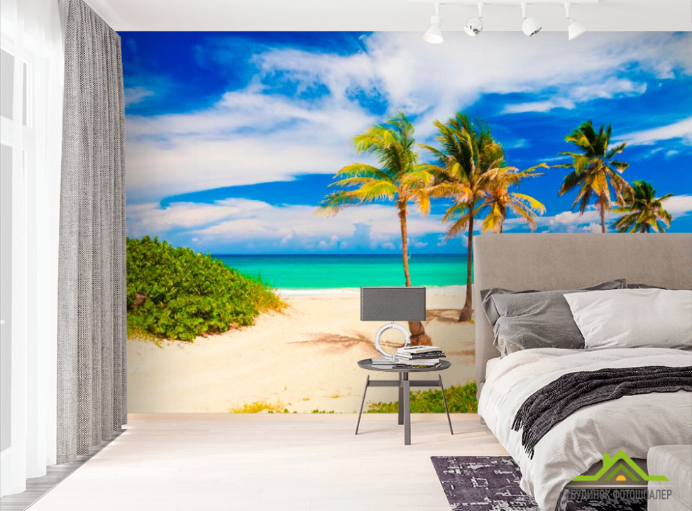 выбрать Фотообои Пальмы на море Фотообои Пальмы на стену