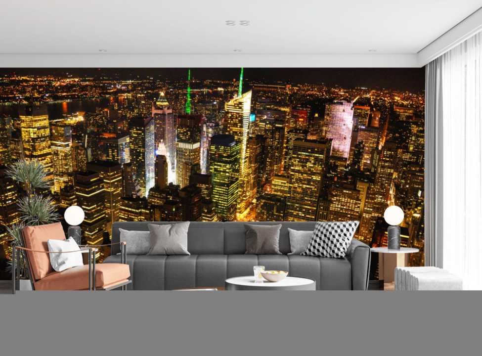 выбрать Фотошпалери безліч будівель Фотошпалери Місто на стіну