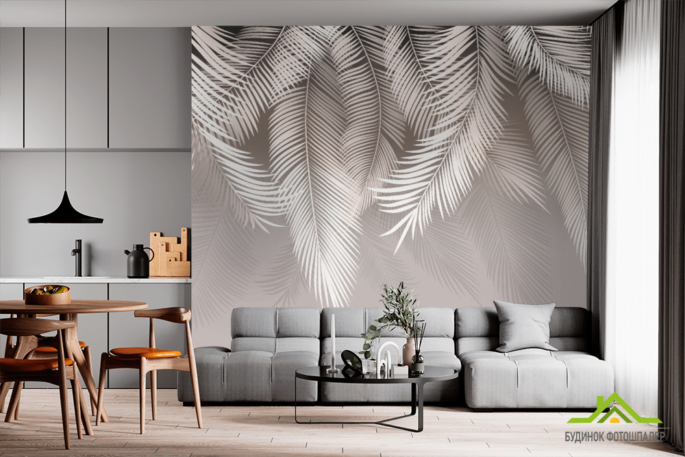 Фотошпалери листя кращий декор