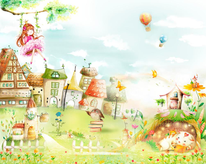 Фотошпалери Принцеса