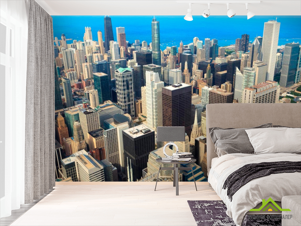 Фотошпалери Море висотки