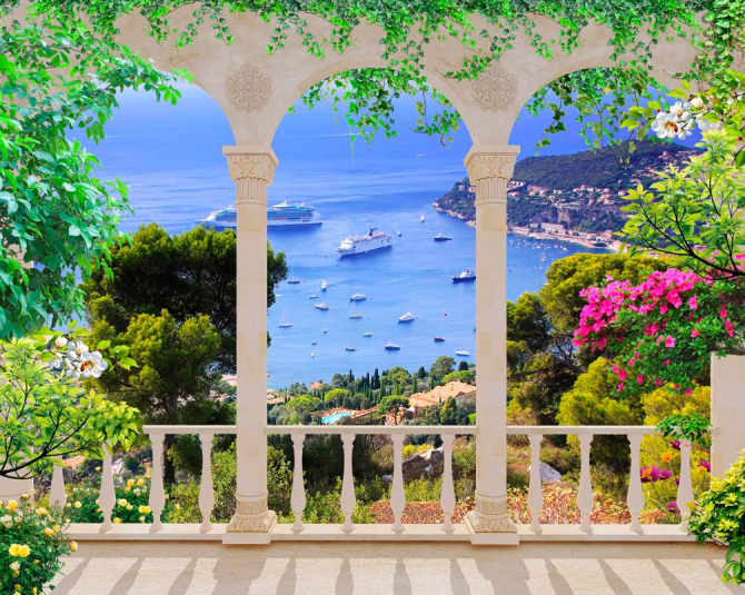 Фотошпалери Вид на море