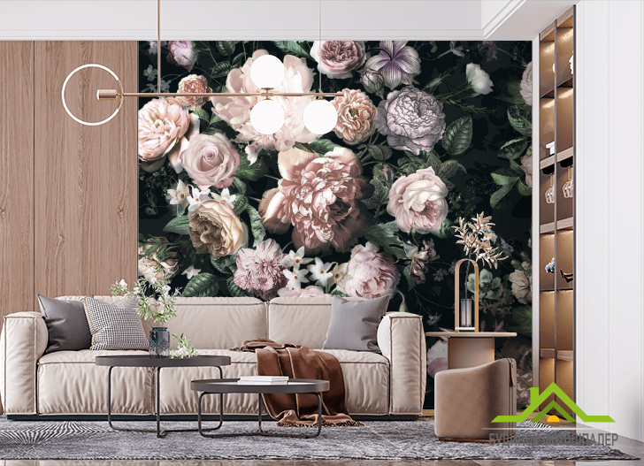 Фотошпалери 3Д Квіти