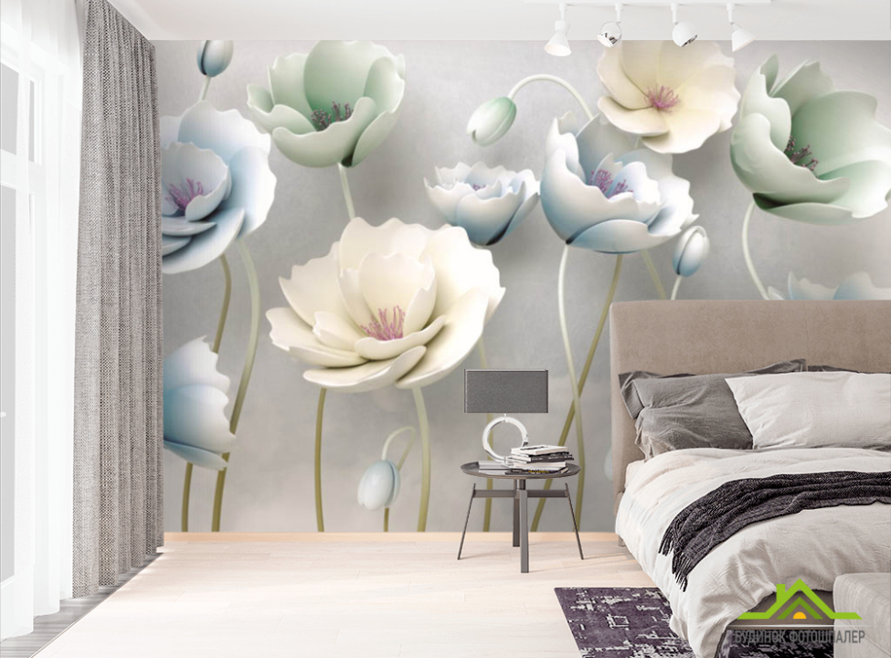 выбрать Фотошпалери 3D квіти Фотошпалери Квіти на стіну