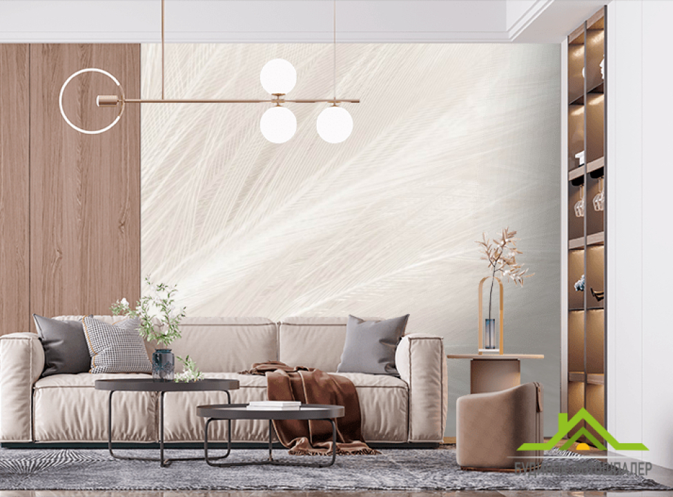 выбрать Фотошпалери Перо біле Фотошпалери пір'я на стіну