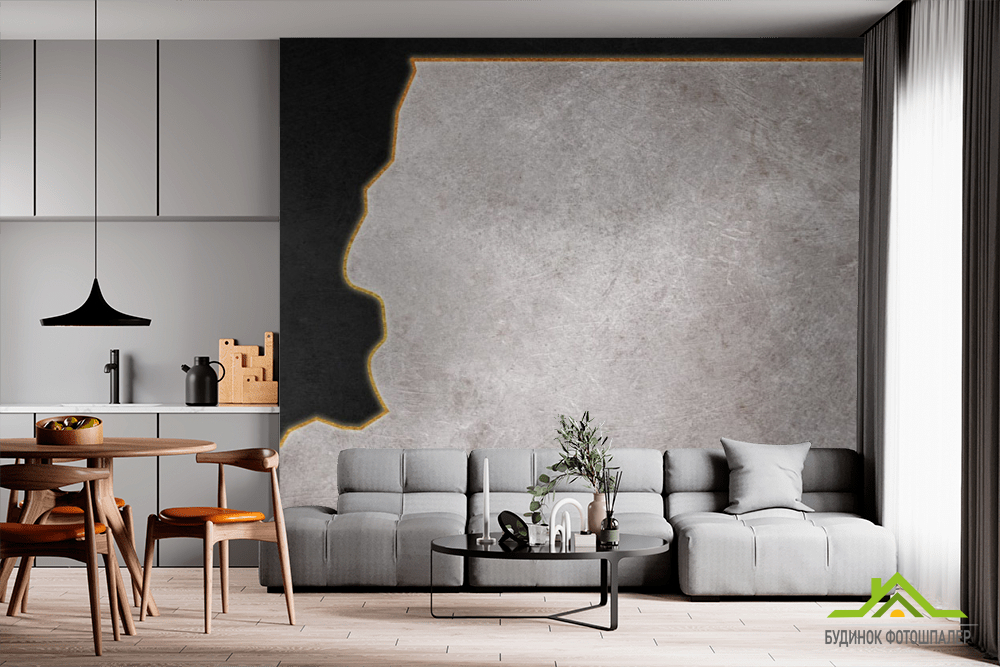 Фотообои стена с золотом