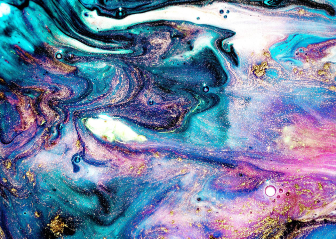 Фотошпалери Яскравий Fluid art