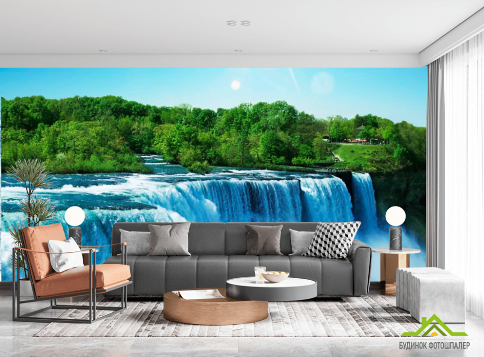 выбрать Фотошпалери Водоспад Фотошпалери Водоспад на стіну