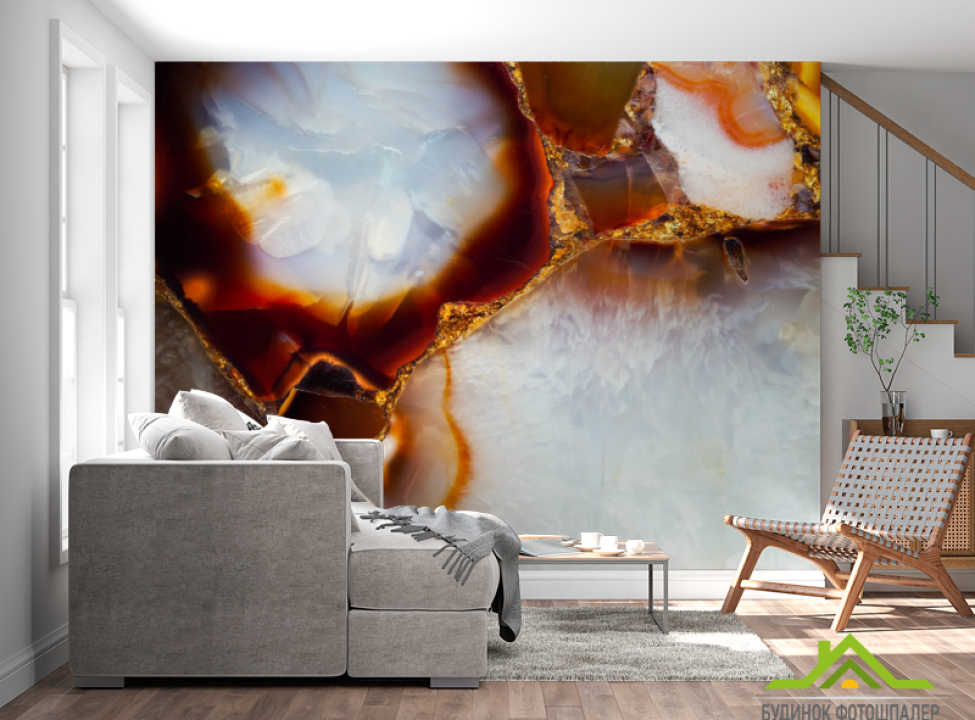 выбрать Фотообои Камень в разрезе Фотообои Мрамор на стену