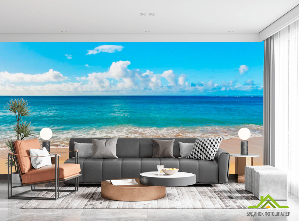 выбрать Фотообои Набегающая волна Фотообои Море на стену