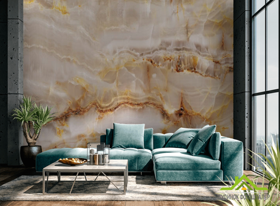 выбрать Фотообои Жёлтый мрамор Фотообои Мрамор на стену