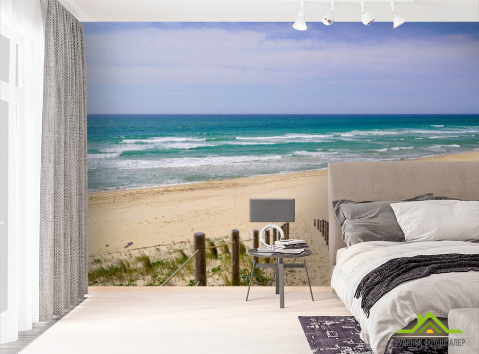 выбрать Фотообои Тропинка к морю Фотообои Расширяющие пространство на стену