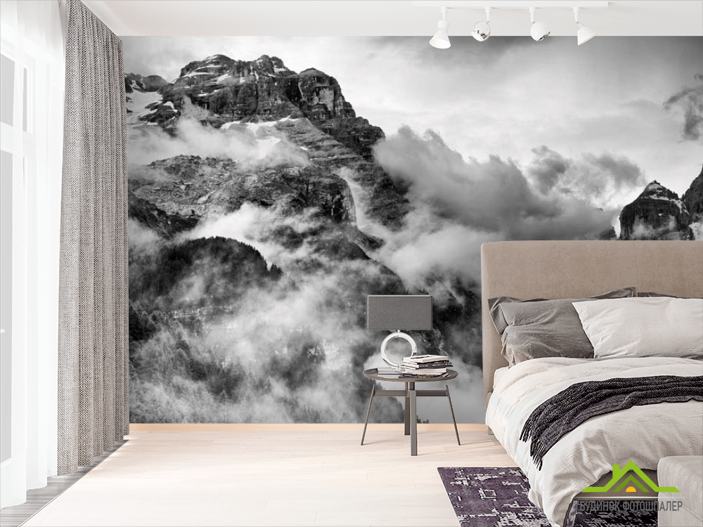 Фотообои Туманные горы
