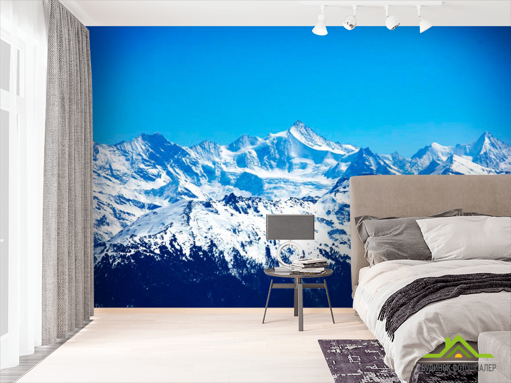 Фотошпалери Гори вкриті снігом